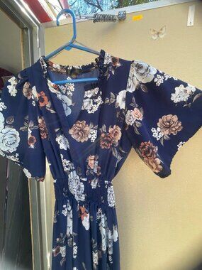 Flowy Floral Dress